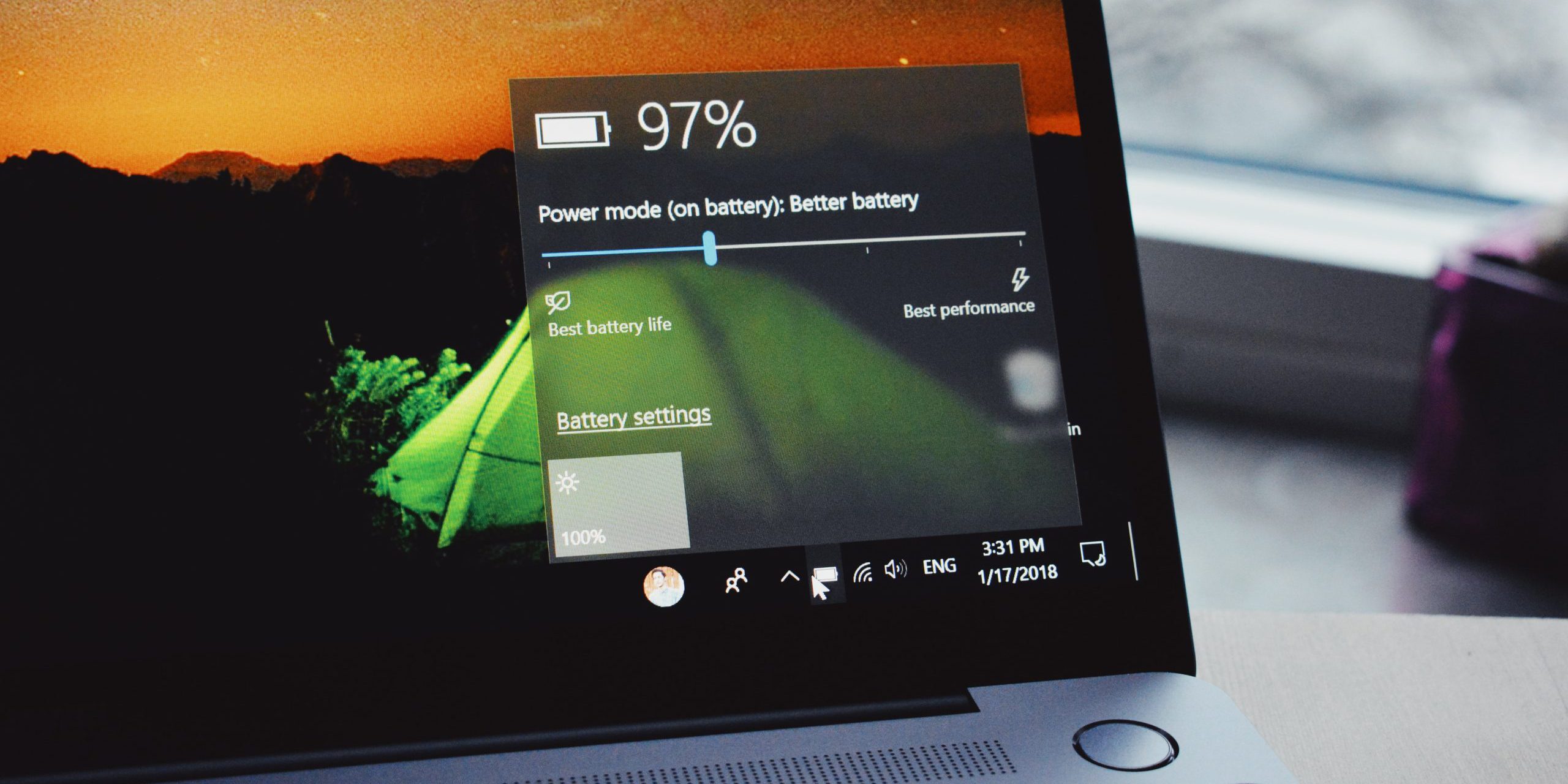 Get-More-Unplugged-Laptop-Time-with-These-Battery-Saving-Hacks-scaled.jpg turn-on laptop displaying 97 percent battery