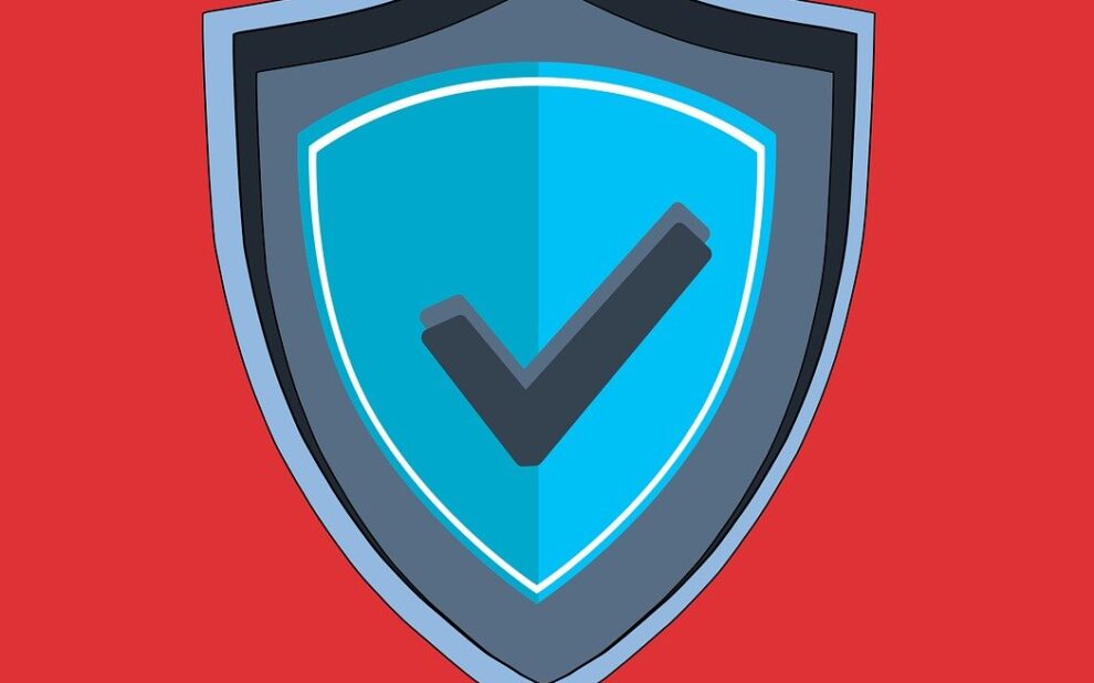 Free sign security coat of arms vector